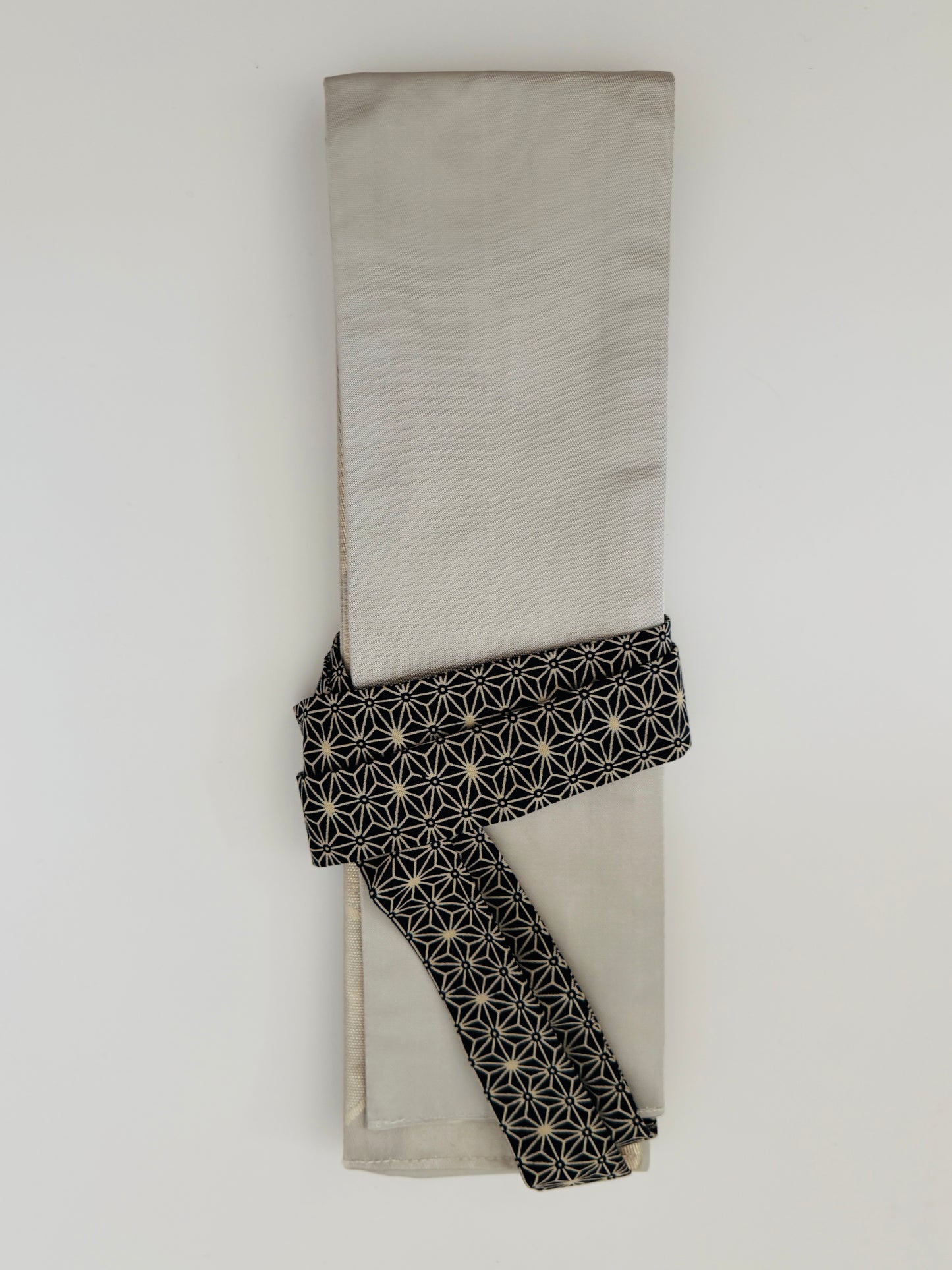 Original Obi-Gürtel - Silber -