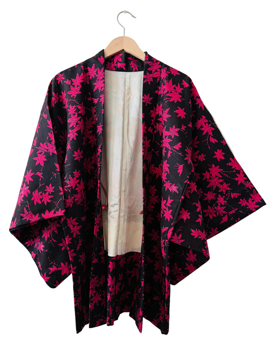 Vintage Color Haori - Colourful Autumn Leaves -