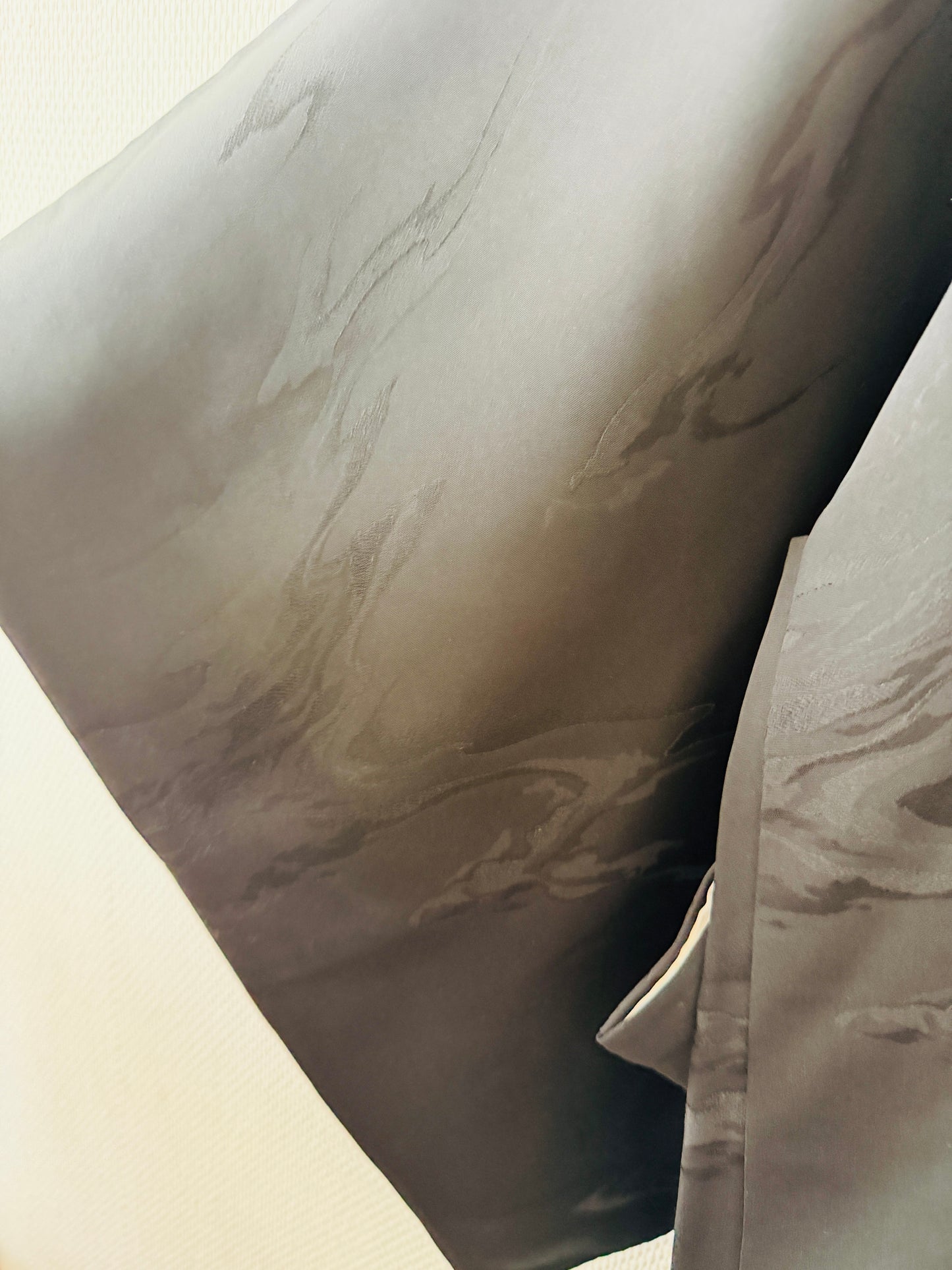 Vintage Schwarzer Haori - Sumi Nagashi -