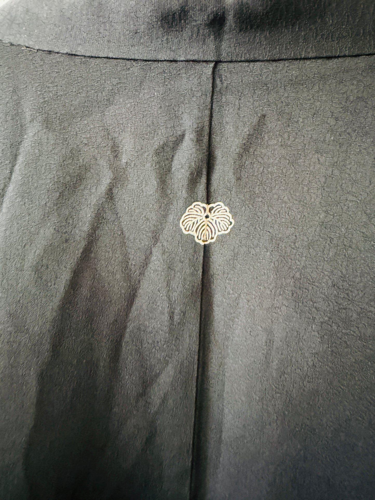 Vintage Black Haori - Sumi-e (Japanese ink painting) -
