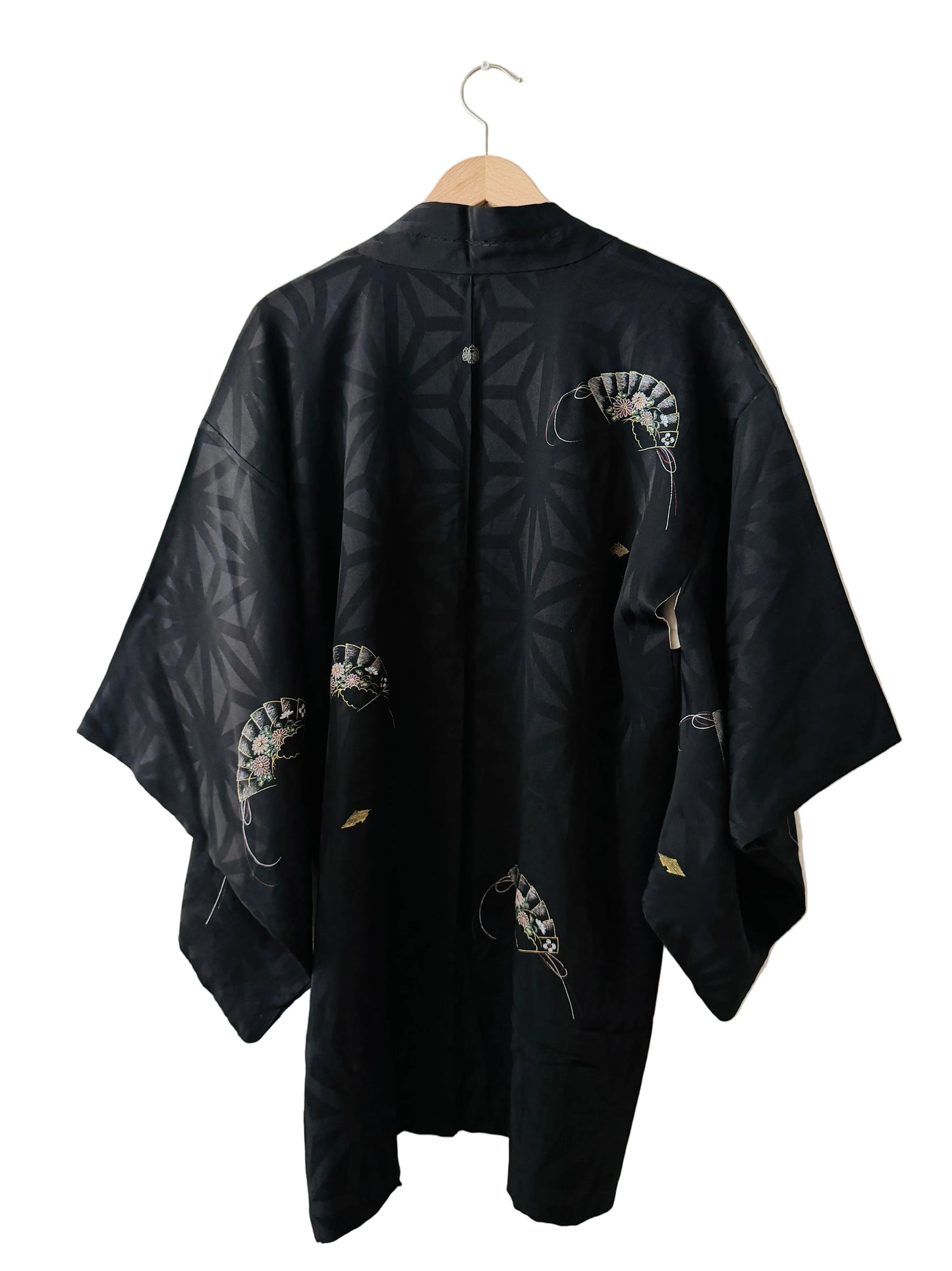 Vintage Black Haori - Sensu -