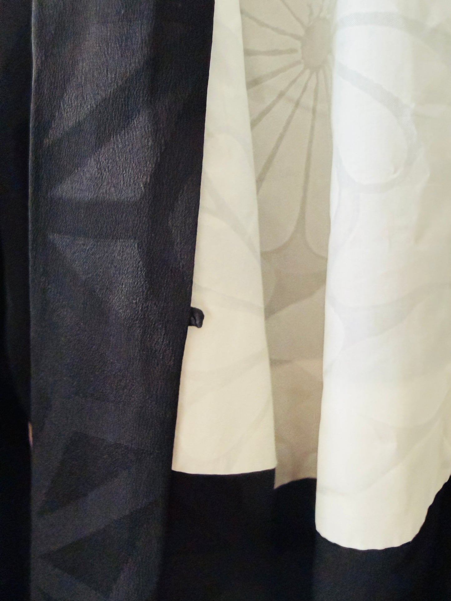 Vintage Black Haori - Sensu -