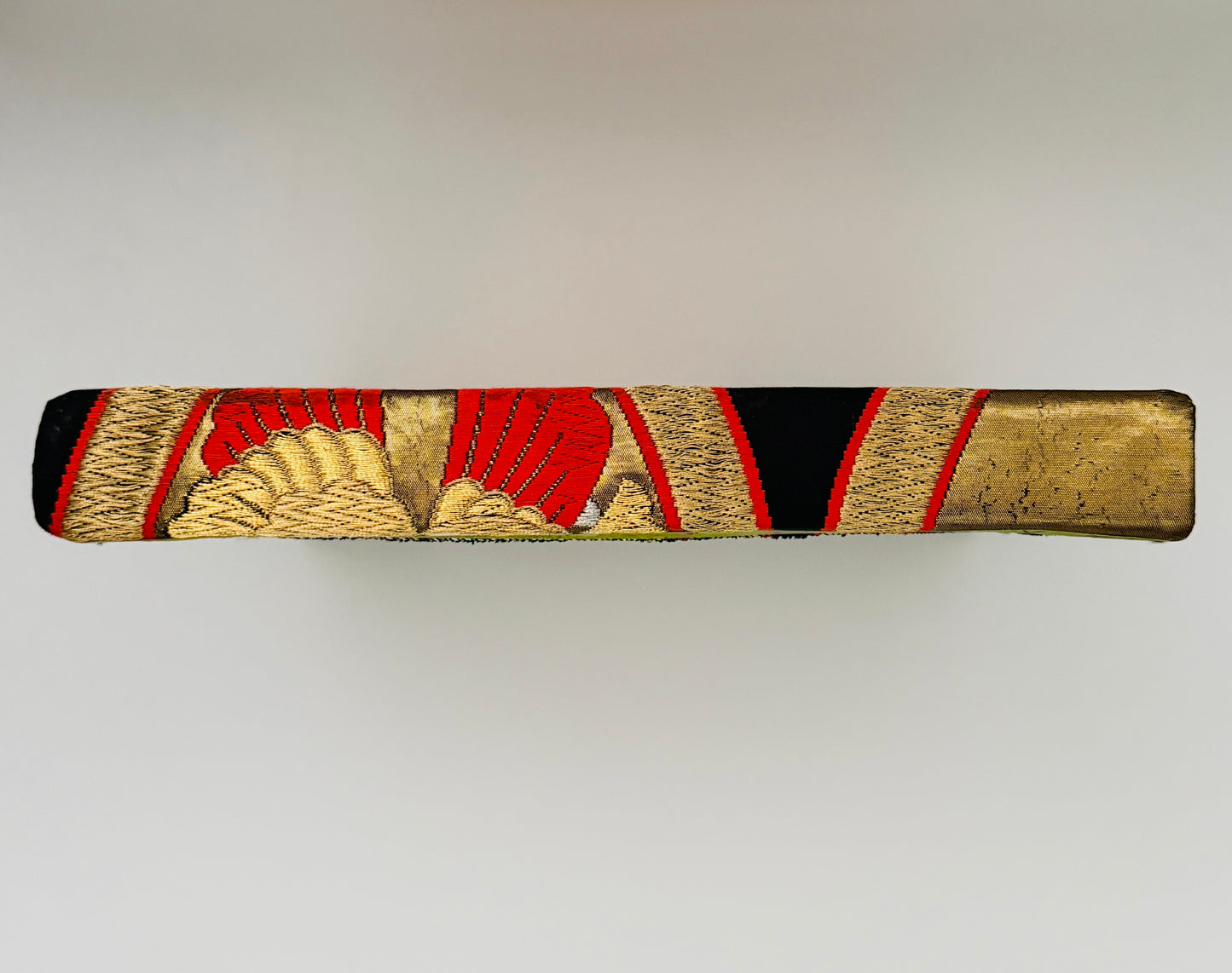 Wall art 【Obi remake art】– Mukai-Oshidori & Tatewaku – Harmony and Rising Fortune -