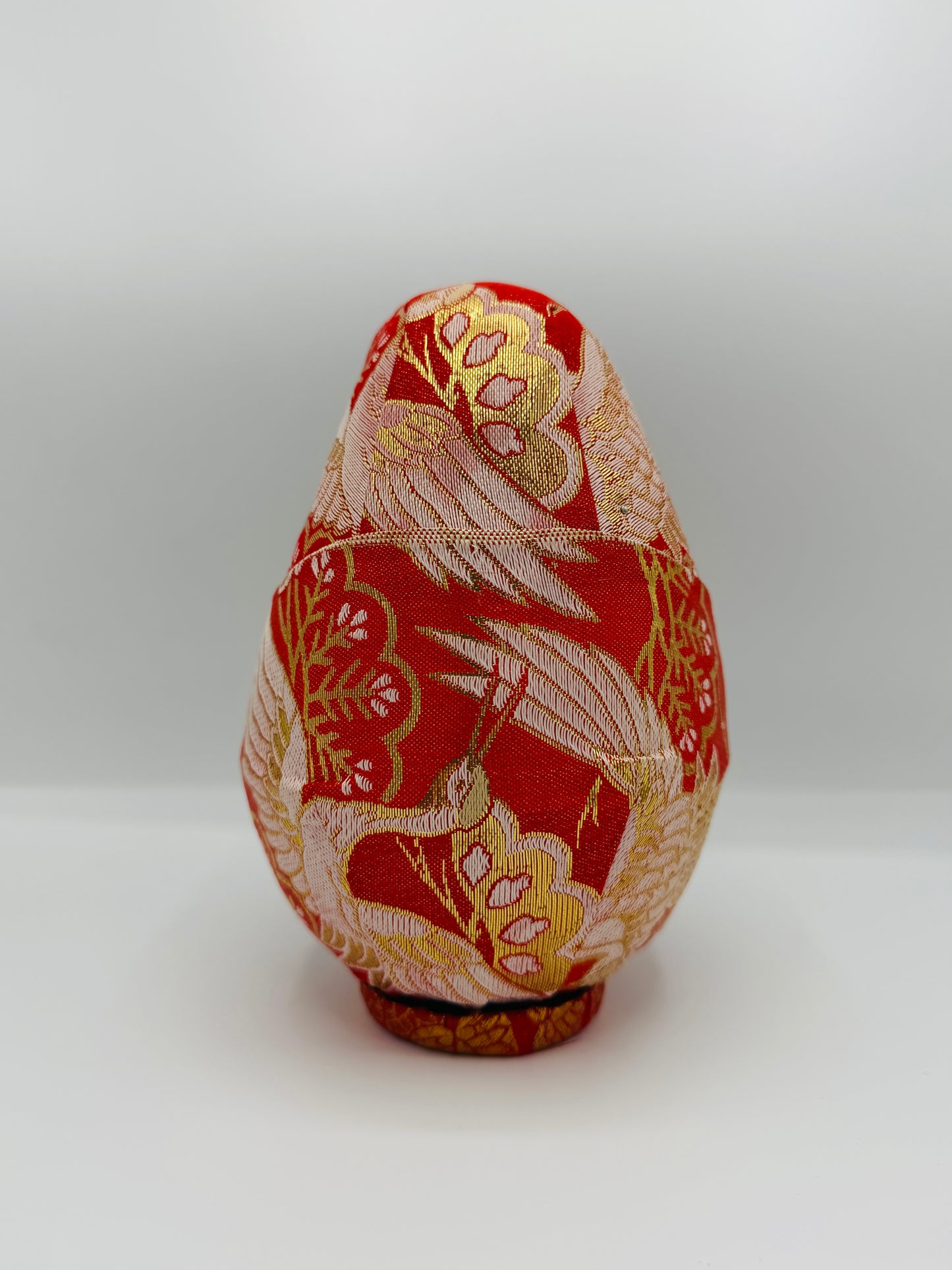Traditional Japanese Doll – Hime daruma Red Crane