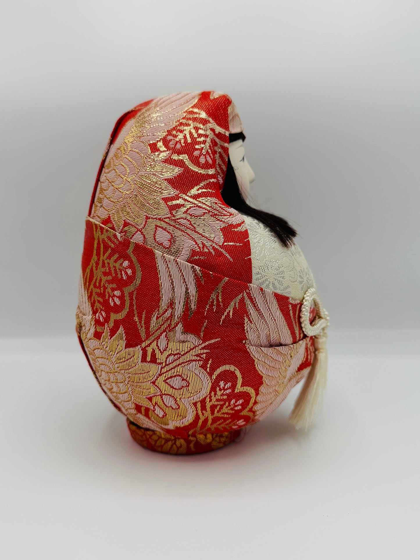 Traditional Japanese Doll – Hime daruma Red Crane