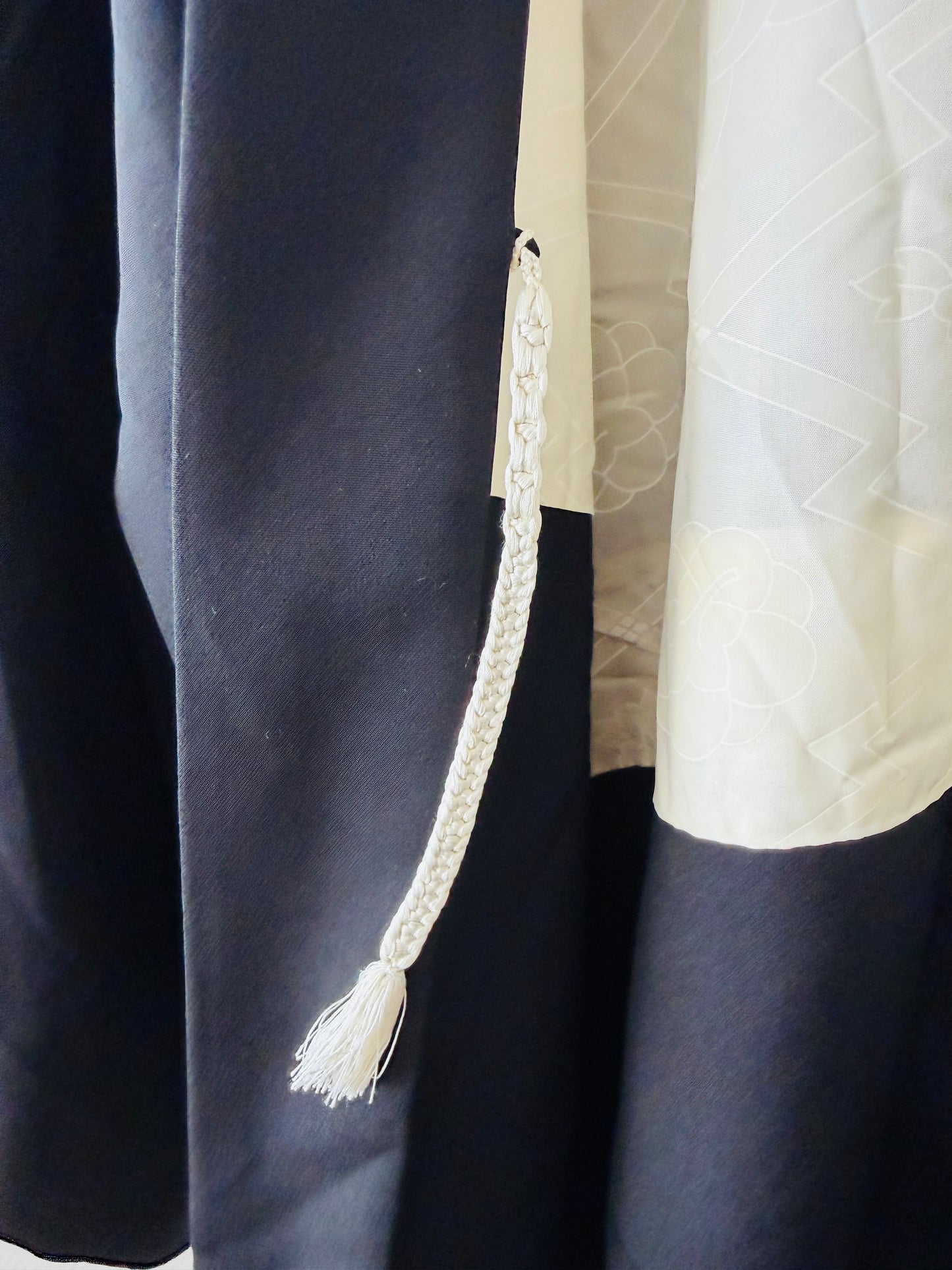 Vintage Black Haori - Ikebana -
