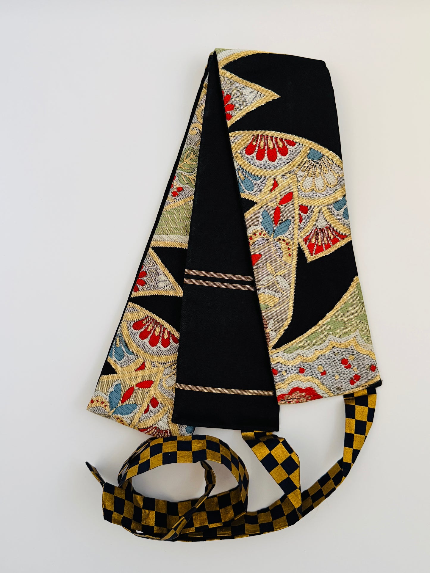 Originele Obi-riem - Zwart veelbelovend motief -