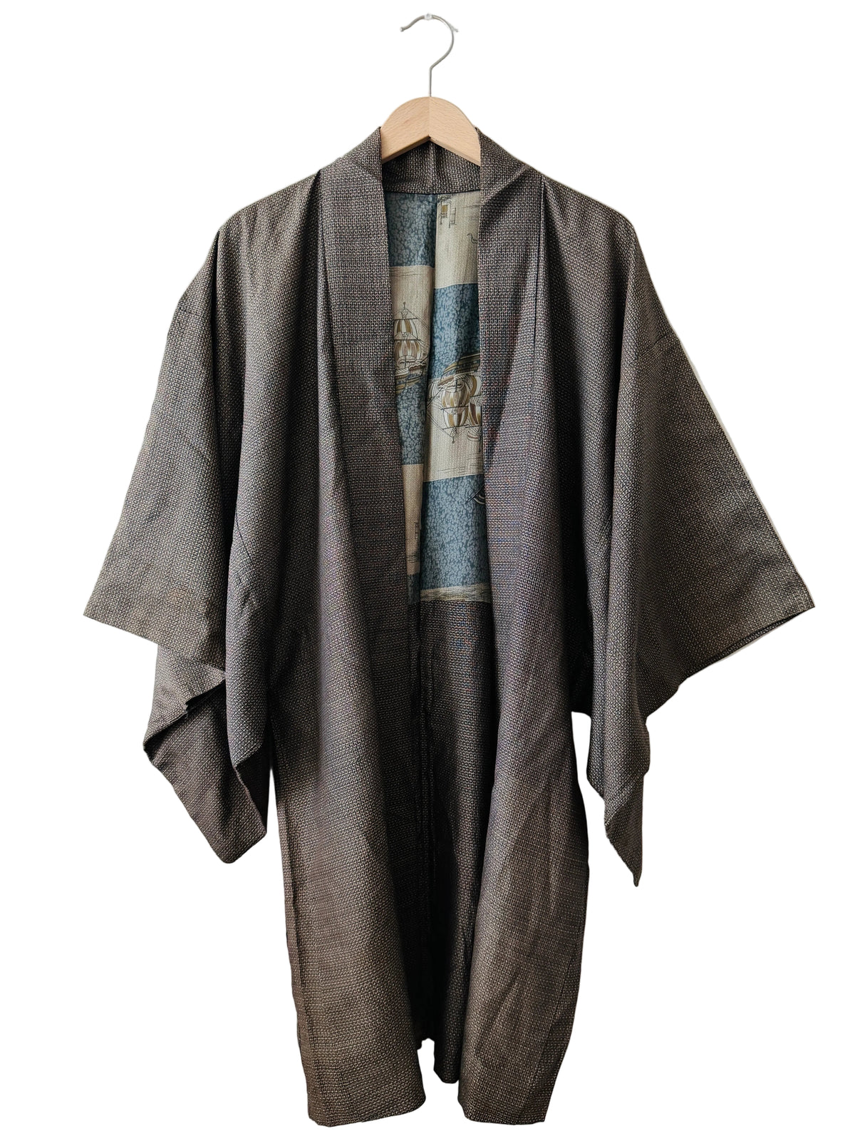 Men’s Vintage Haori - Ship from a Distant Land -