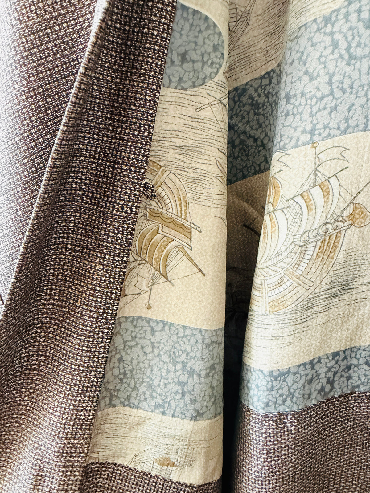 Men’s Vintage Haori - Ship from a Distant Land -