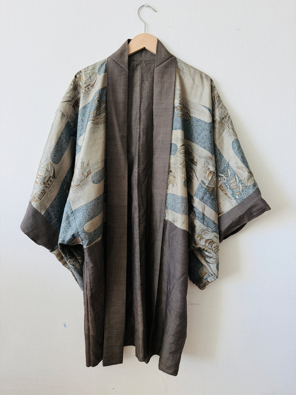 Men’s Vintage Haori - Ship from a Distant Land -