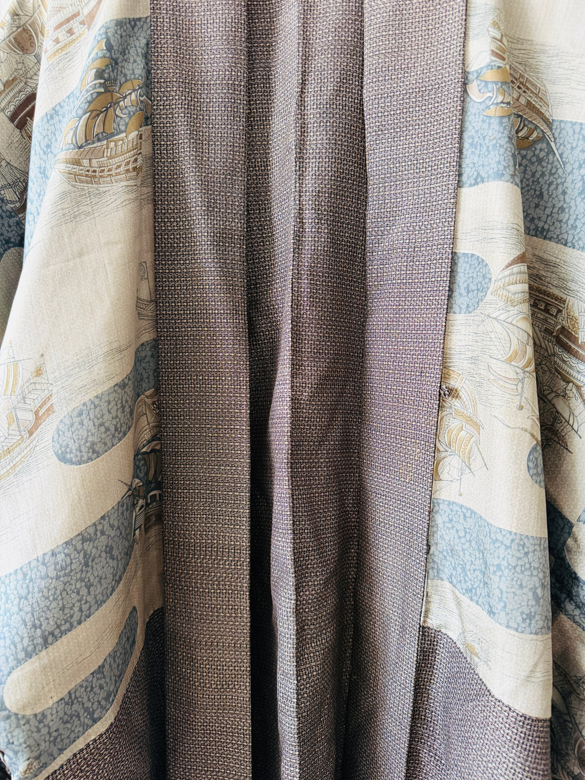 Men’s Vintage Haori - Ship from a Distant Land -