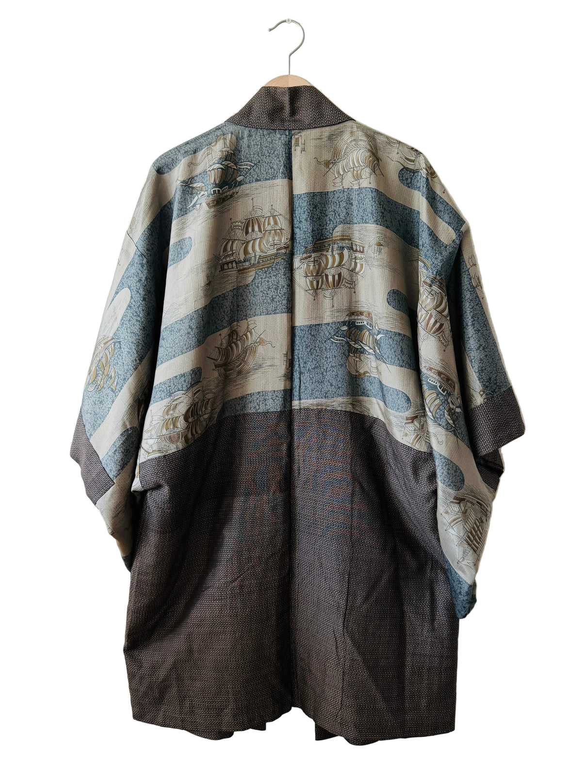 Men’s Vintage Haori - Ship from a Distant Land -