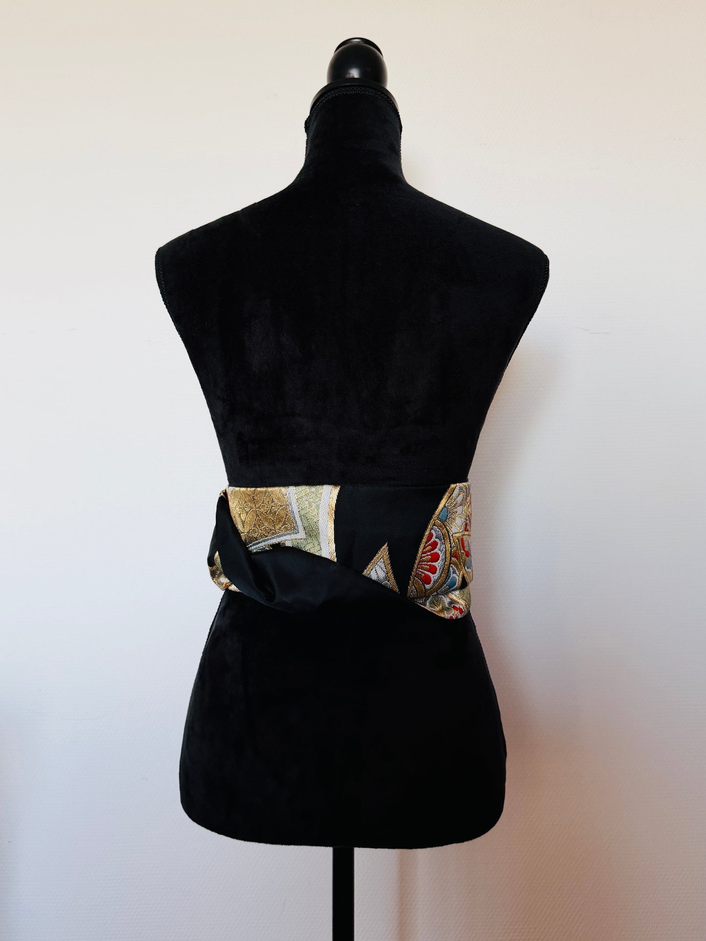 Originele Obi-riem - Zwart veelbelovend motief -