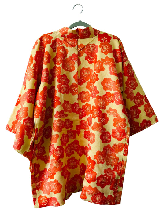Vintage Color Haori - Splendid Plum Blossoms -