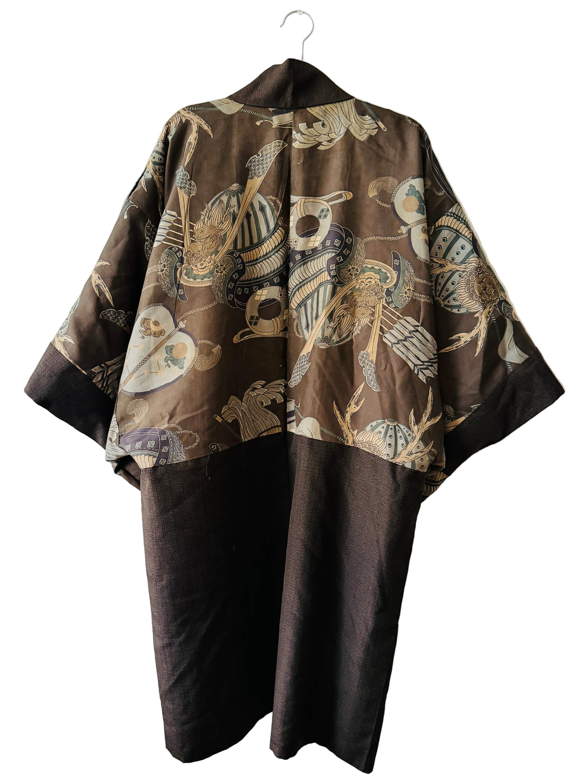 Men’s Vintage Haori - Samurai Kabuto with Dragon -