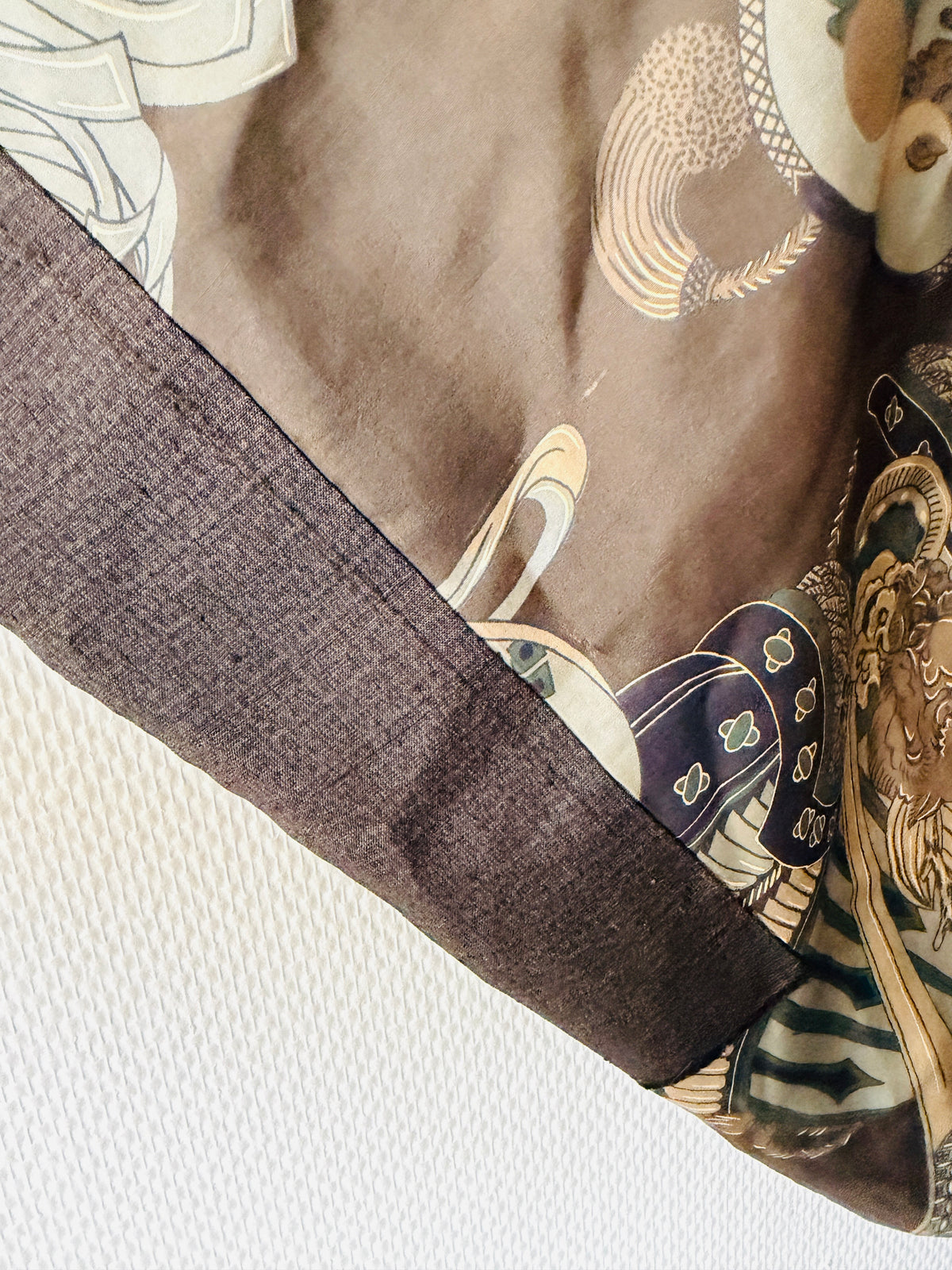 Men’s Vintage Haori - Samurai Kabuto with Dragon -