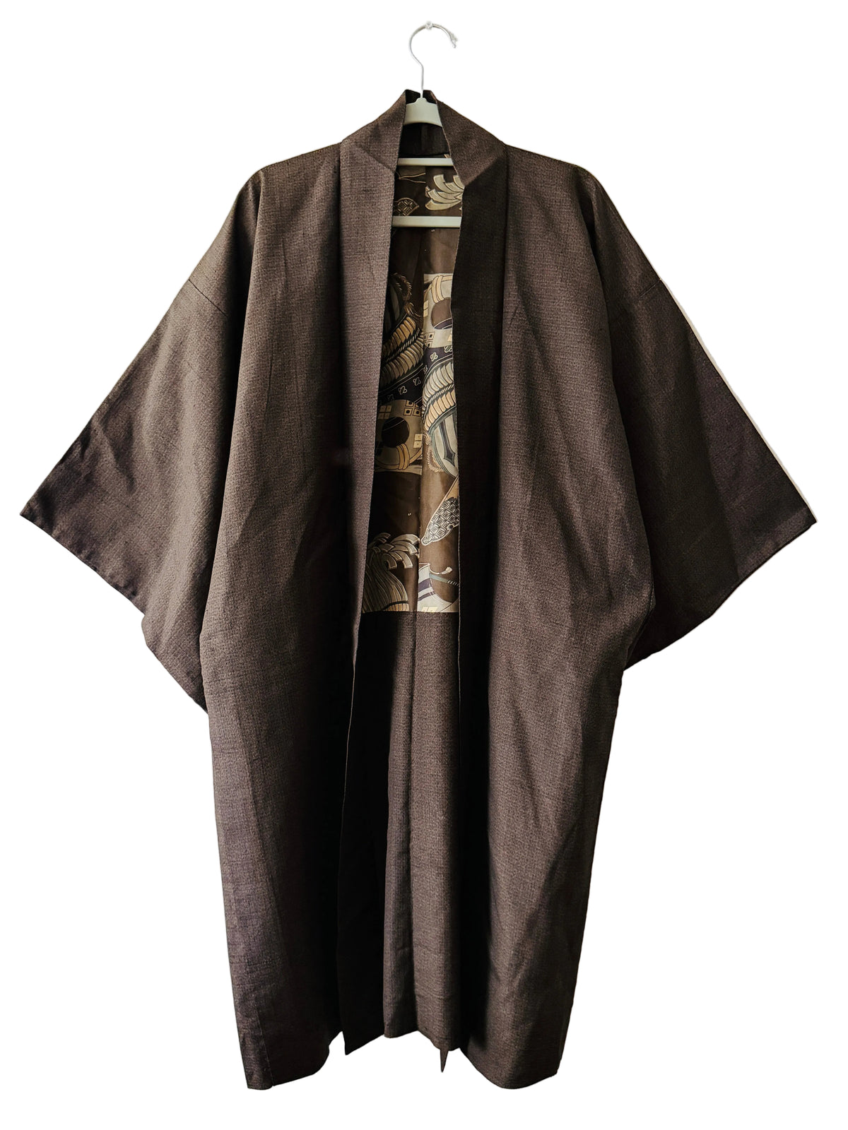 Men’s Vintage Haori - Samurai Kabuto with Dragon -