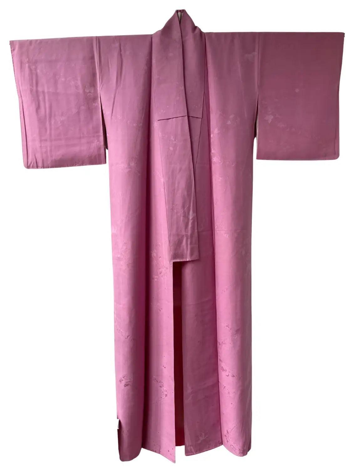 Vintage Iromuji Kimono - Rosa Blumenfluss-