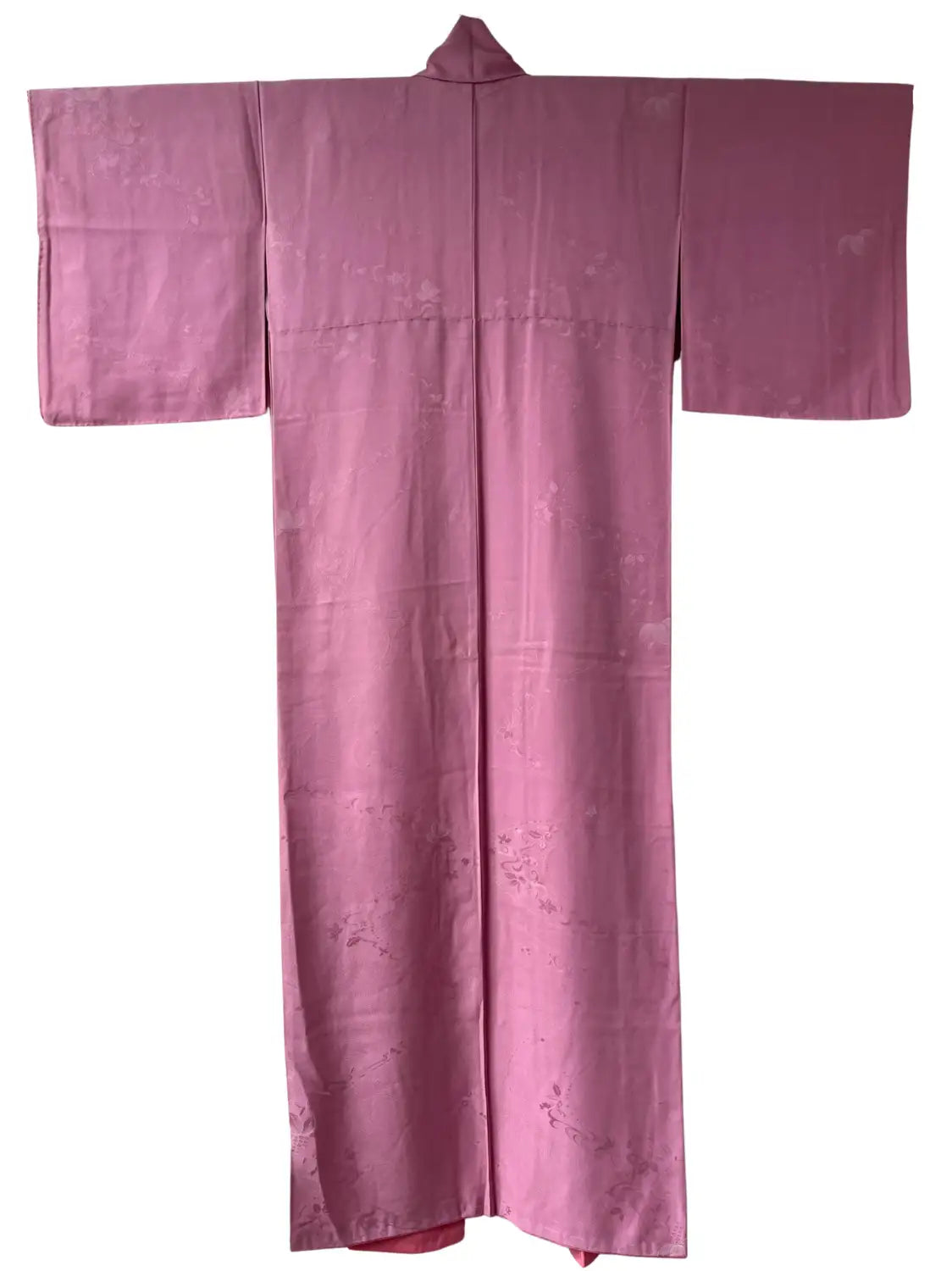 Vintage Iromuji Kimono - Rosa Blumenfluss-