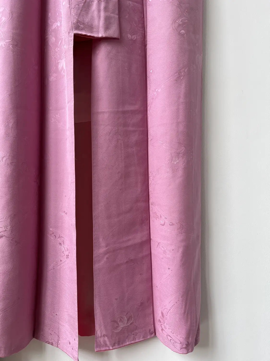 Vintage Iromuji Kimono - Rosa Blumenfluss-