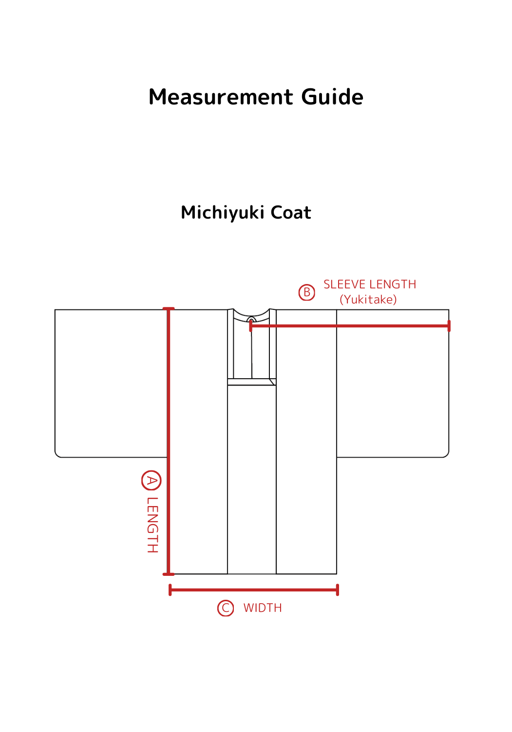 Manteau Michiyuki -Petite Étoile Rouge-Marron -