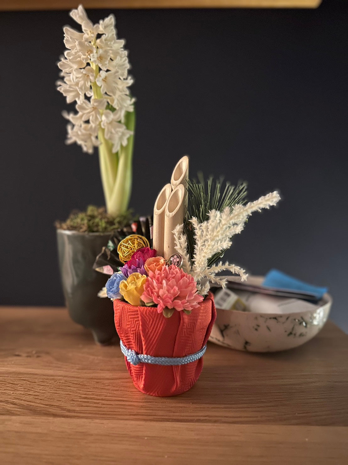 【Auspicious Items】Mini Kadomatsu – Symbol of Good Fortune