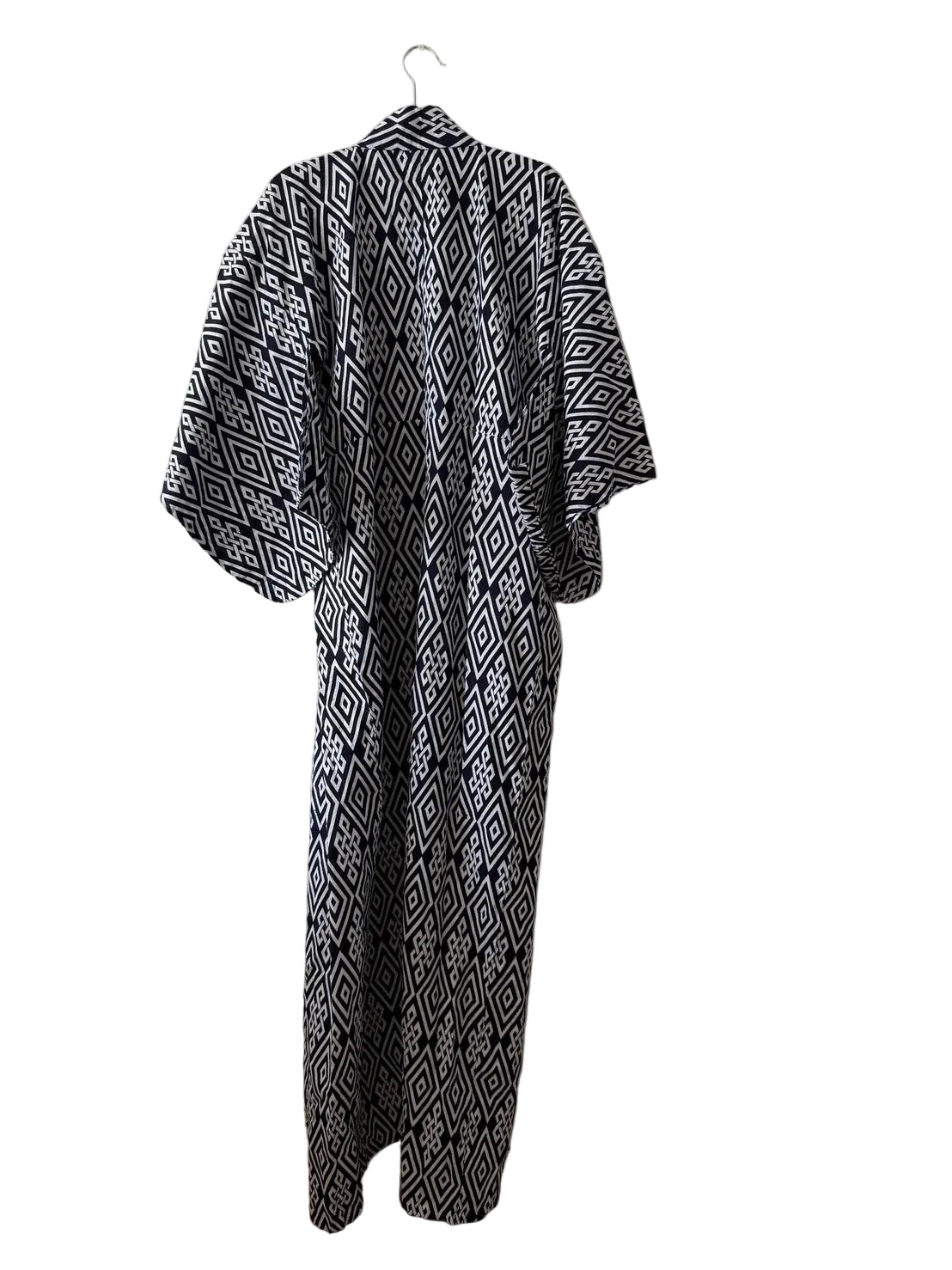 Herren-Kimono – Braunes Gitter (Koshi) –